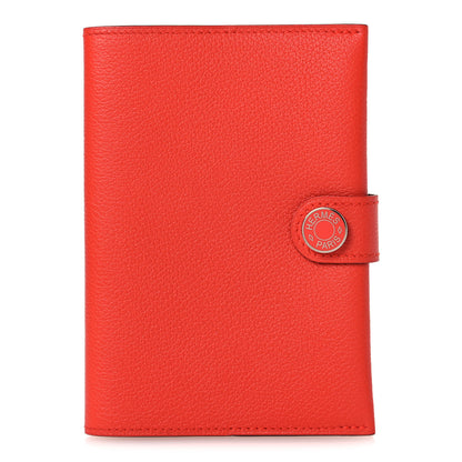 Hermes Evercolor R.M.S Passport Holder Orange 1 of 8