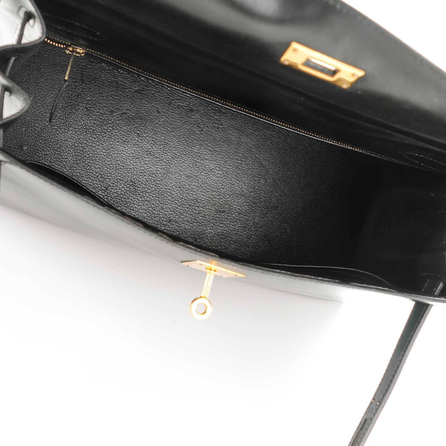 Hermes Box Kelly Sellier 32 Black 10 of 31