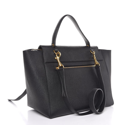 Celine Grained Calfskin Mini Belt Bag Black 4 of 8