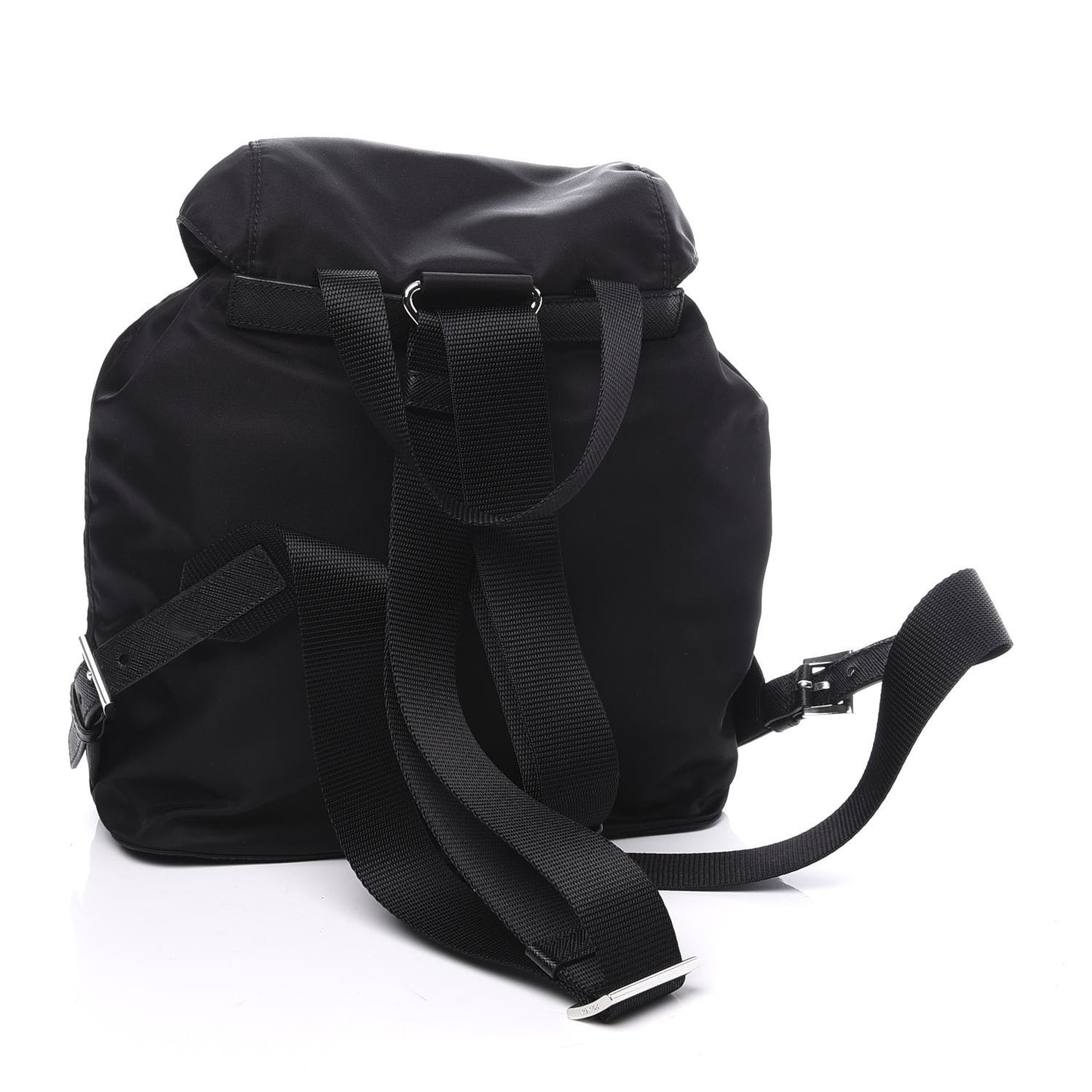 Tessuto Nylon Vela Small Backpack Black