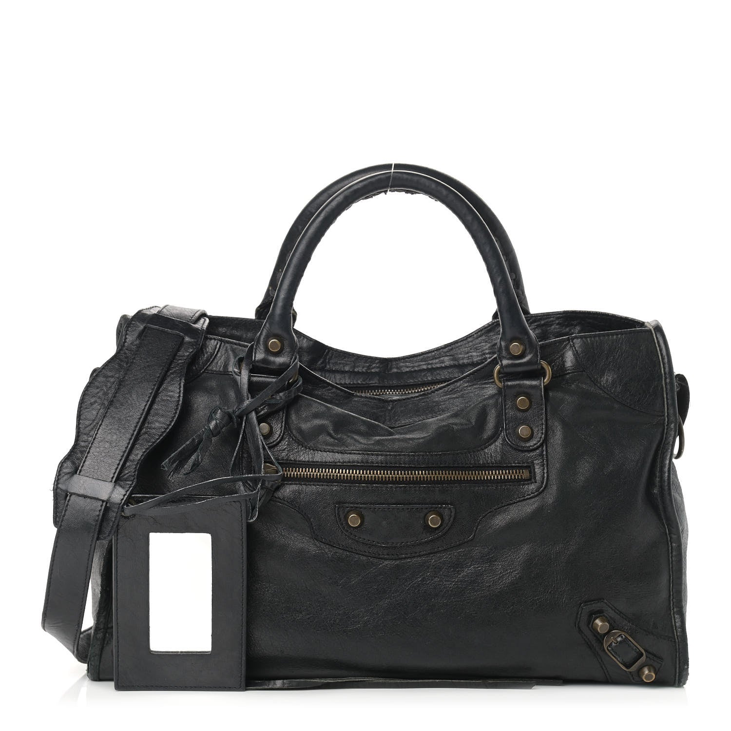 Balenciaga Agneau Classic Gold Hardware City Black 1 of 19