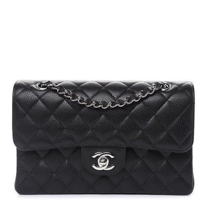 Chanel Caviar Quilted Small Double Flap Black 1 of 10