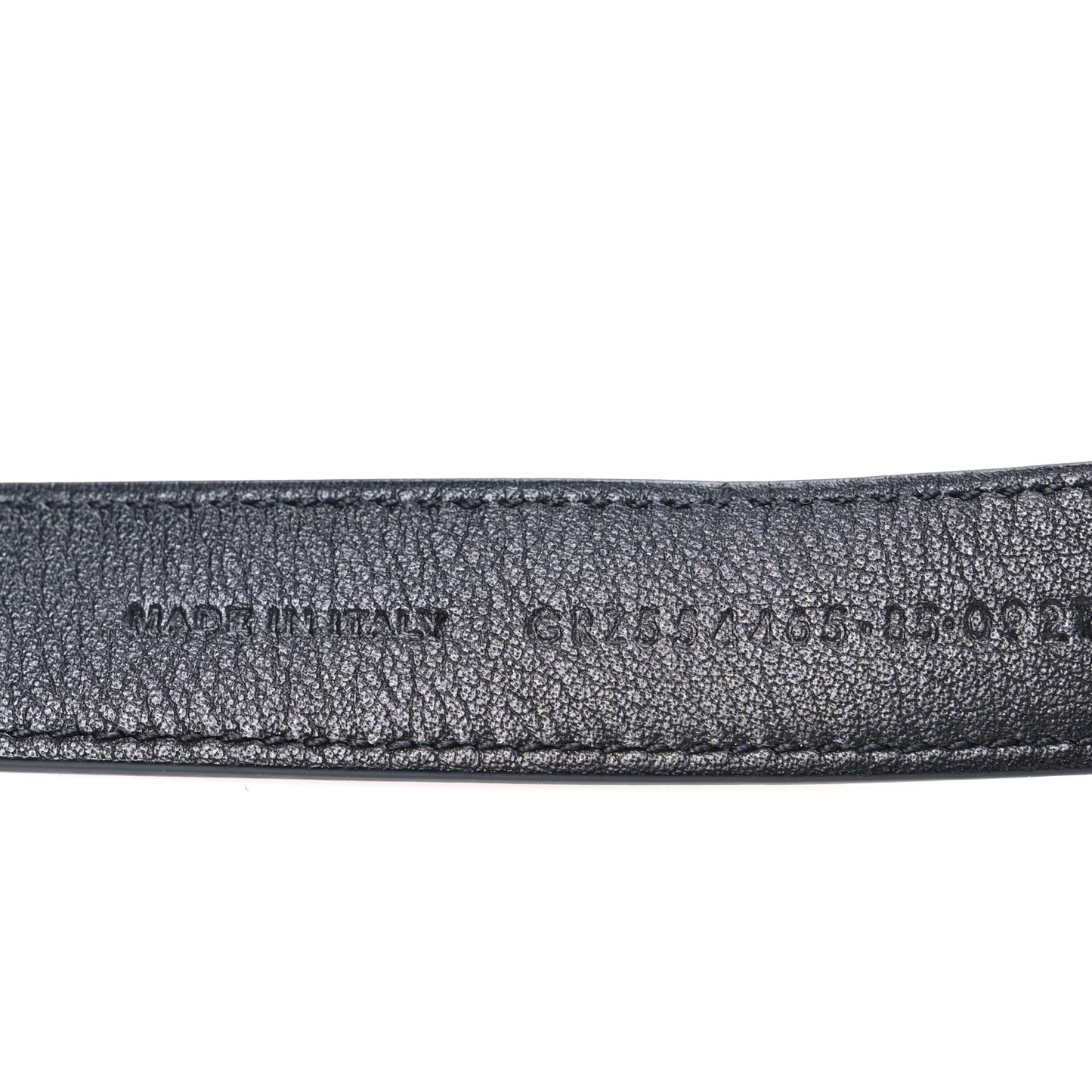 Smooth Calfskin Monogram Square Buckle Belt 85 34 Black