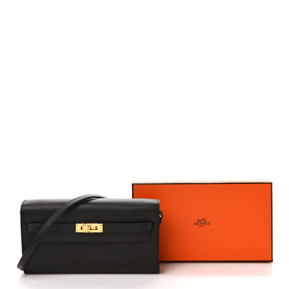 Hermes Epsom Kelly Wallet To Go Black 10 of 10