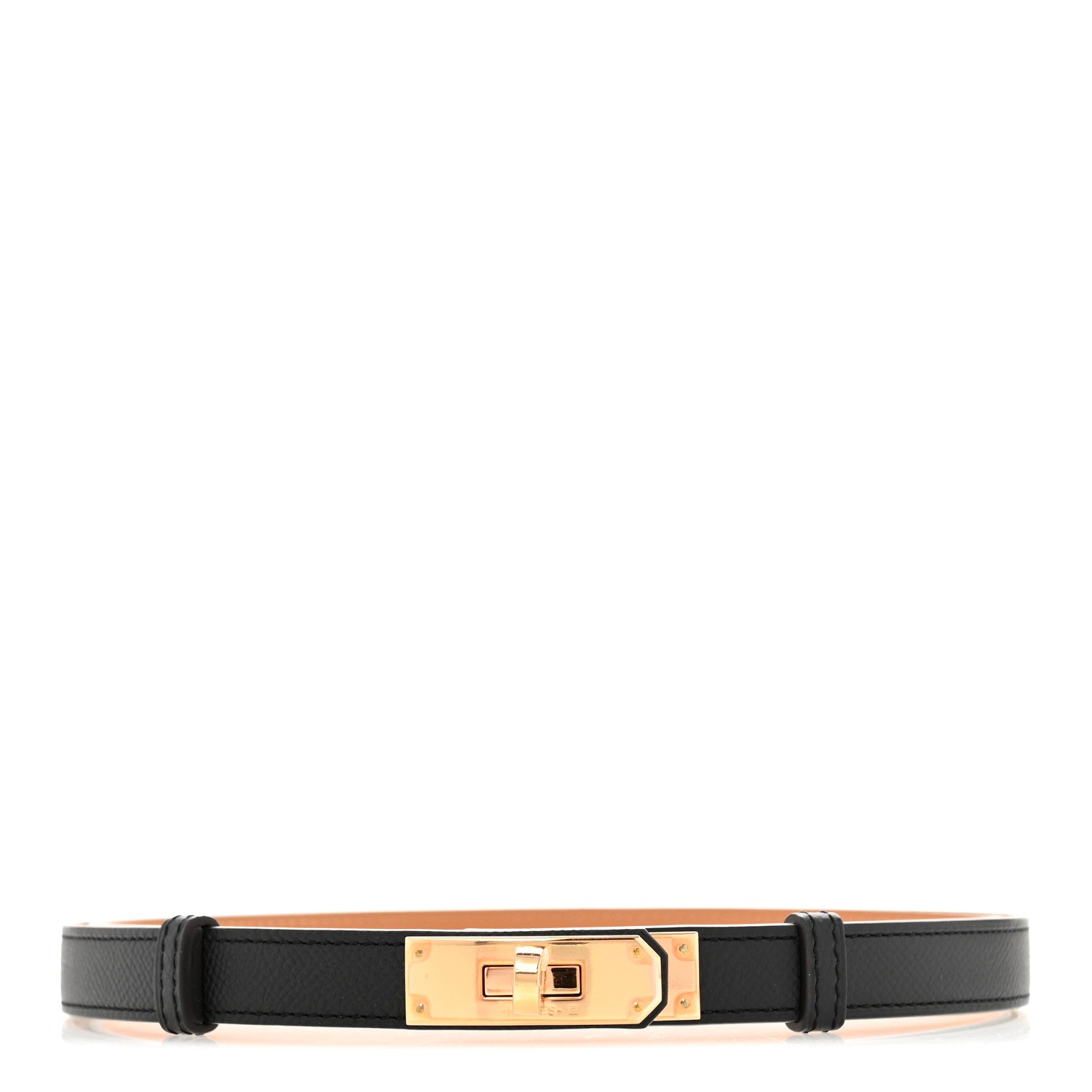 Hermes Epsom Kelly Belt Black 1 of 4