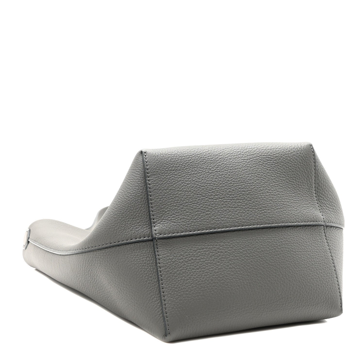 The Row Grained Calfskin Medium N/S Park Tote Timouse Grey 4 of 10