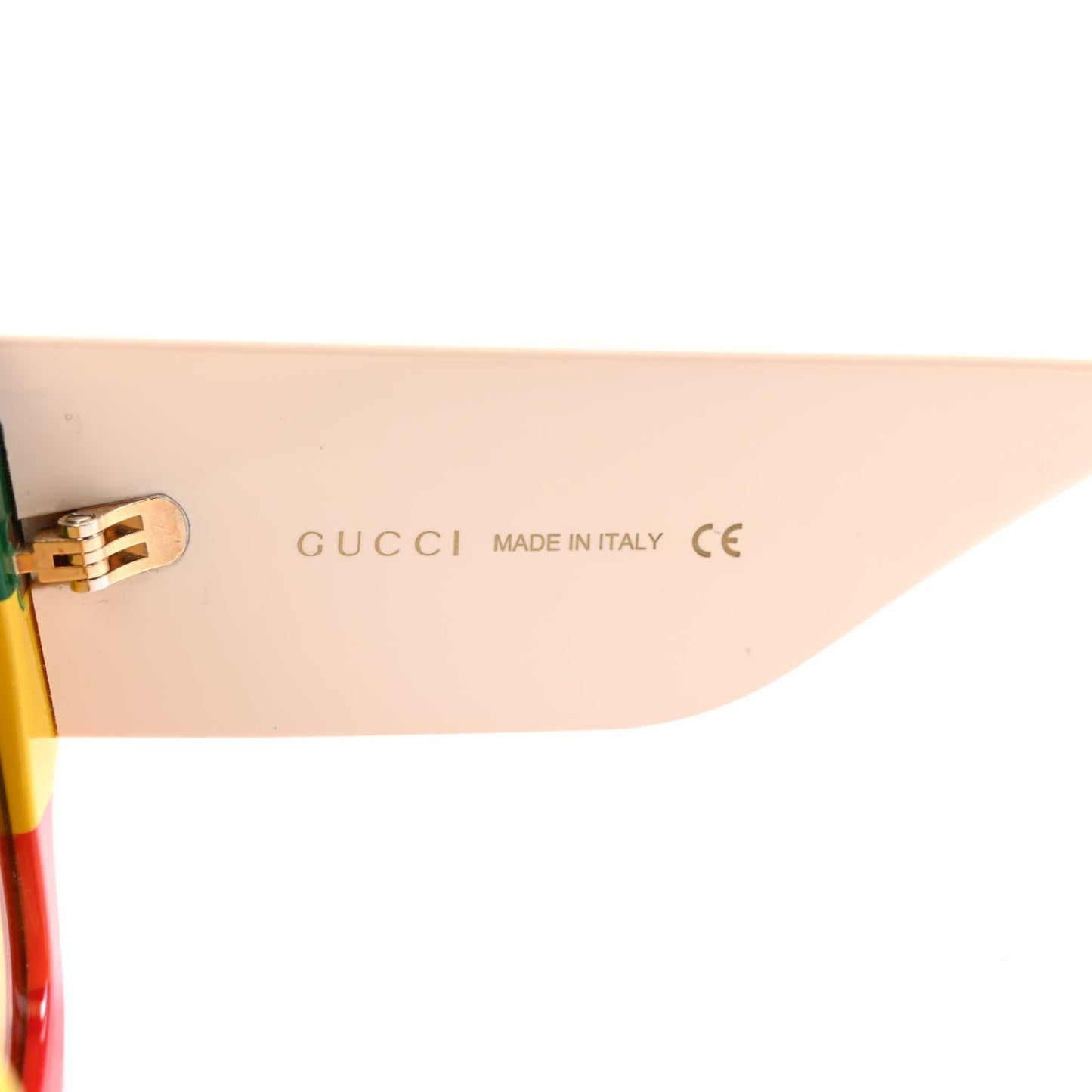 Acetate Web Oversized Frame Rectangle Sunglasses GG0276S Multicolor