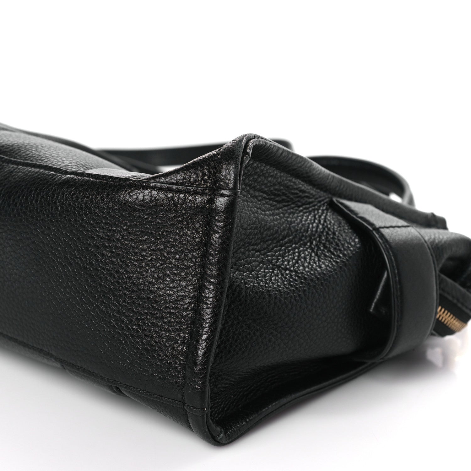 Marc Jacobs Grained Calfskin Small The Tote Bag Black 8 of 8