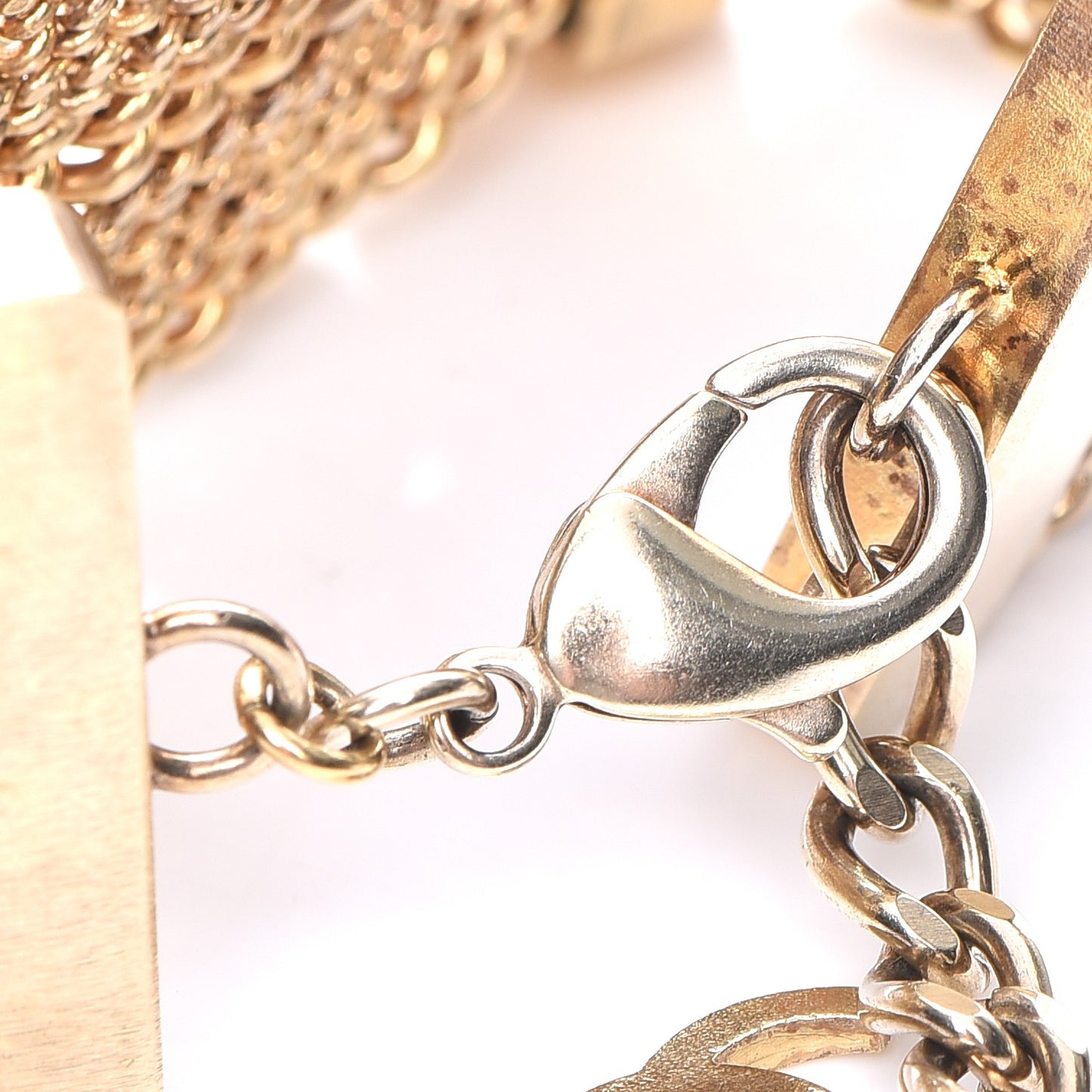 Beaded Gripoix Bracelet Black Gold