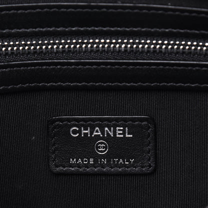 Chanel Caviar Quilted Medium Cosmetic Case So Black 6 of 16