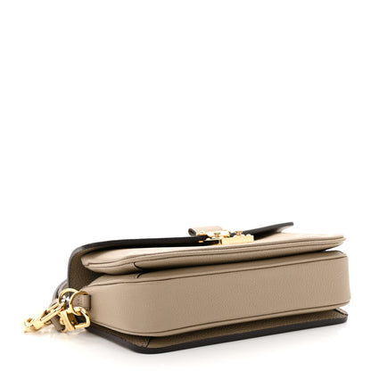 Louis Vuitton Empreinte Monogram Giant Pochette Metis East West Tourterelle Creme 4 of 10