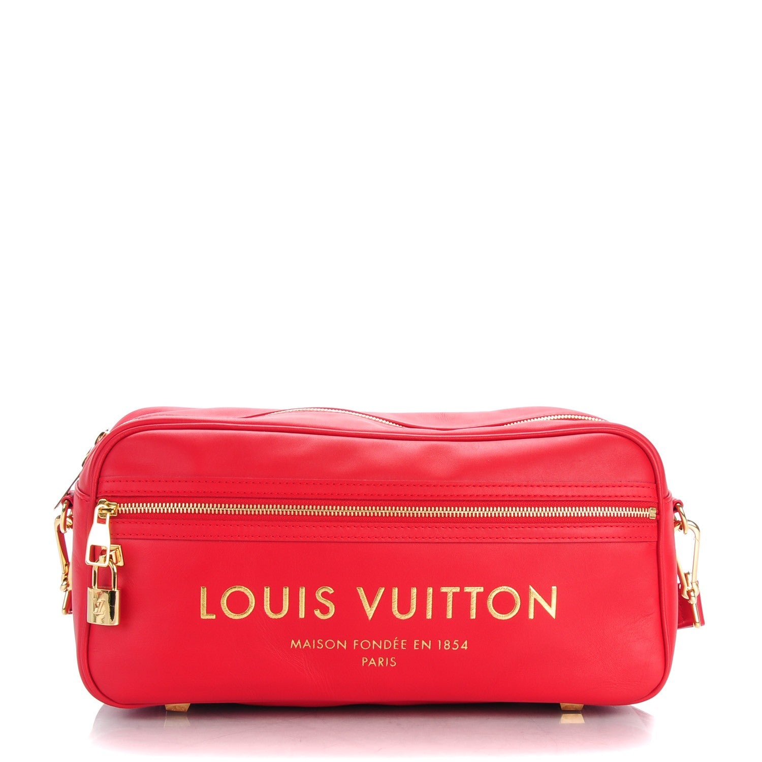 Louis Vuitton Supple Calfskin Takeoff Rouge 1 of 7