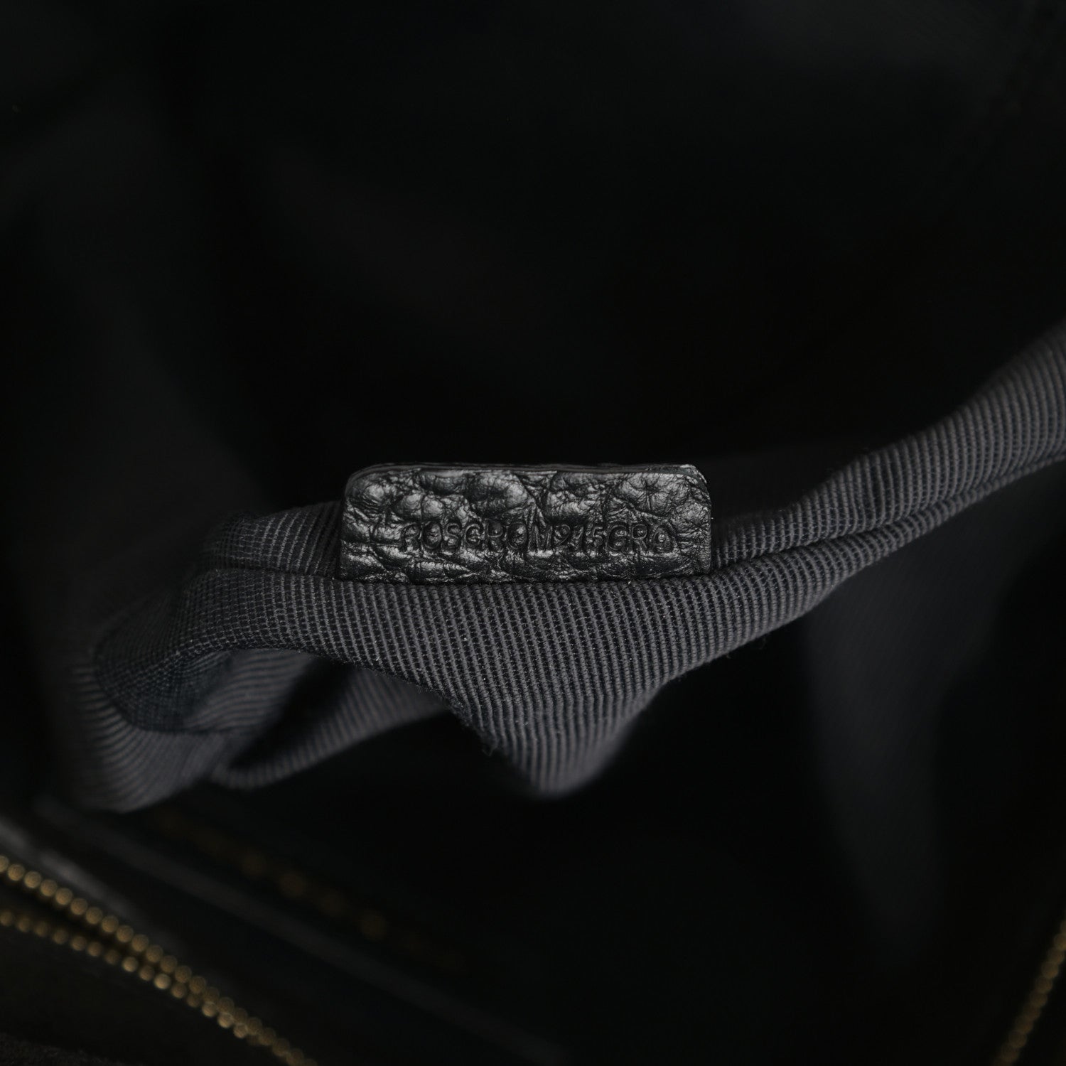 Burberry Signature Grain Large Mildenhall Shoulder Bag Black 8 of 12