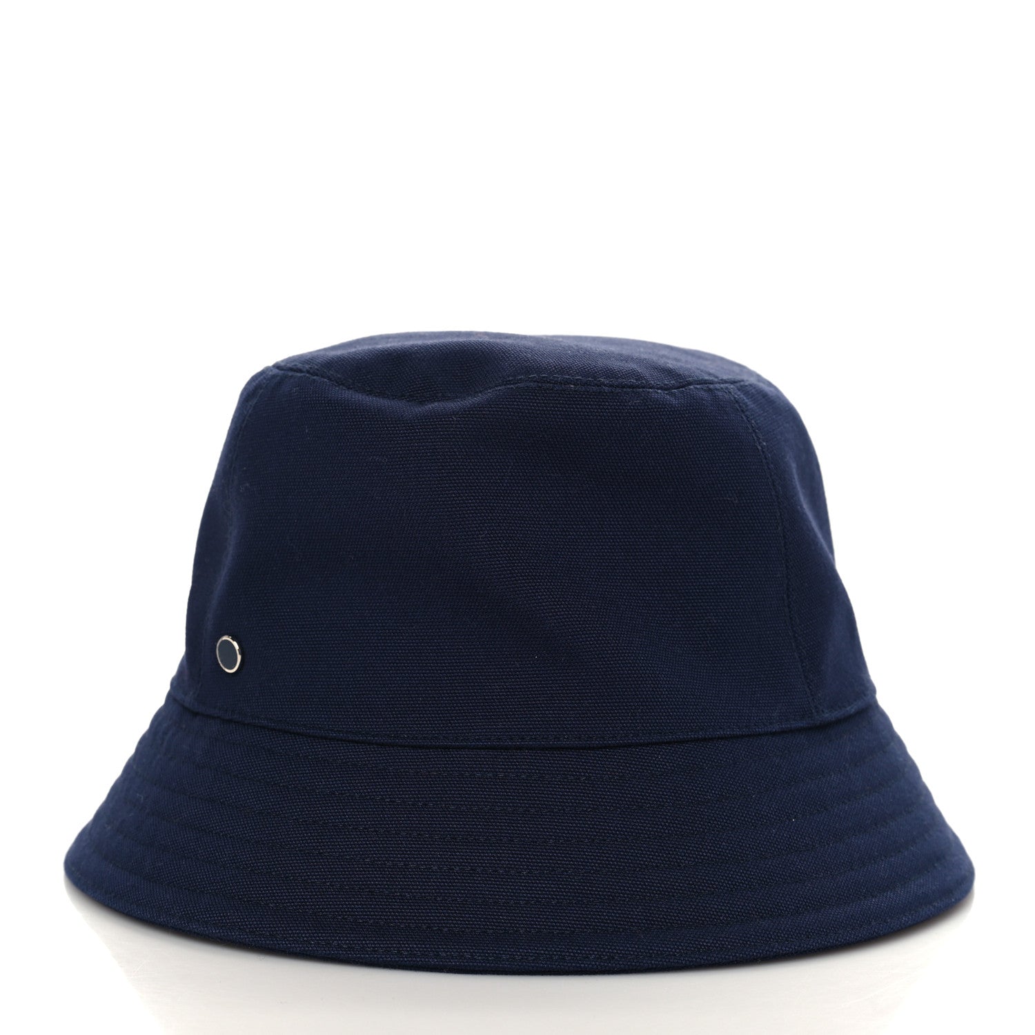 Hermes Cotton Canvas Eden Bucket Hat 57 Marine 4 of 7