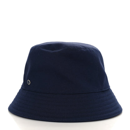 Hermes Cotton Canvas Eden Bucket Hat 57 Marine 4 of 7