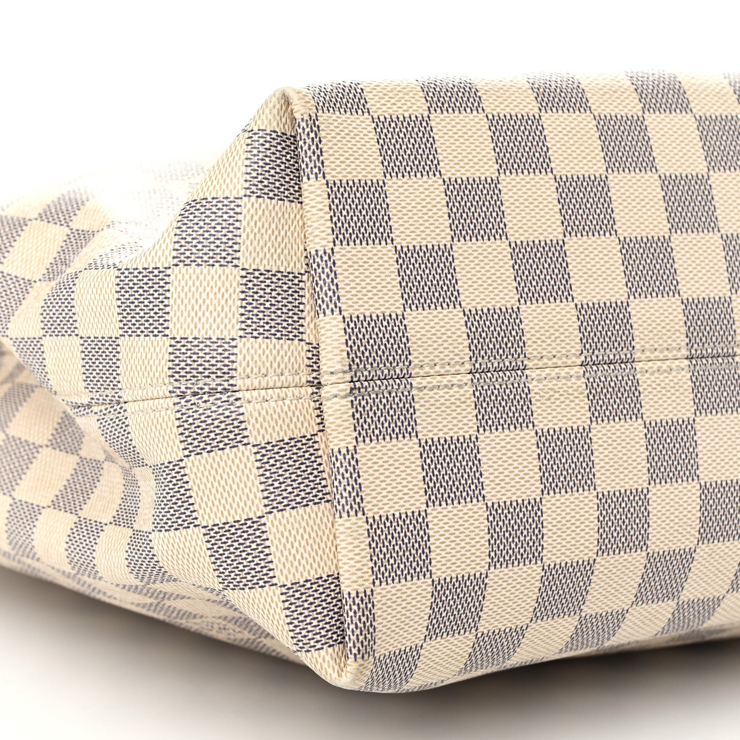 Louis Vuitton Damier Azur Graceful MM Rose Ballerine 8 of 10