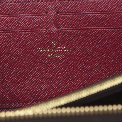 Louis Vuitton Monogram Clemence Wallet Fuchsia 5 of 9