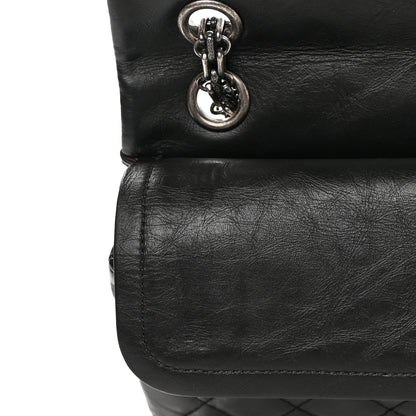 Chanel Aged Calfskin Quilted 2.55 Reissue 225 Flap Black 11 of 15