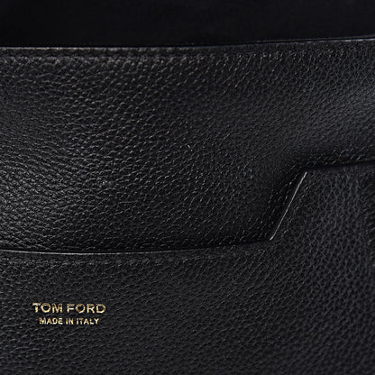 Tom Ford Grained Calfskin Medium Jennifer Crossbody Bag Black 12 of 18