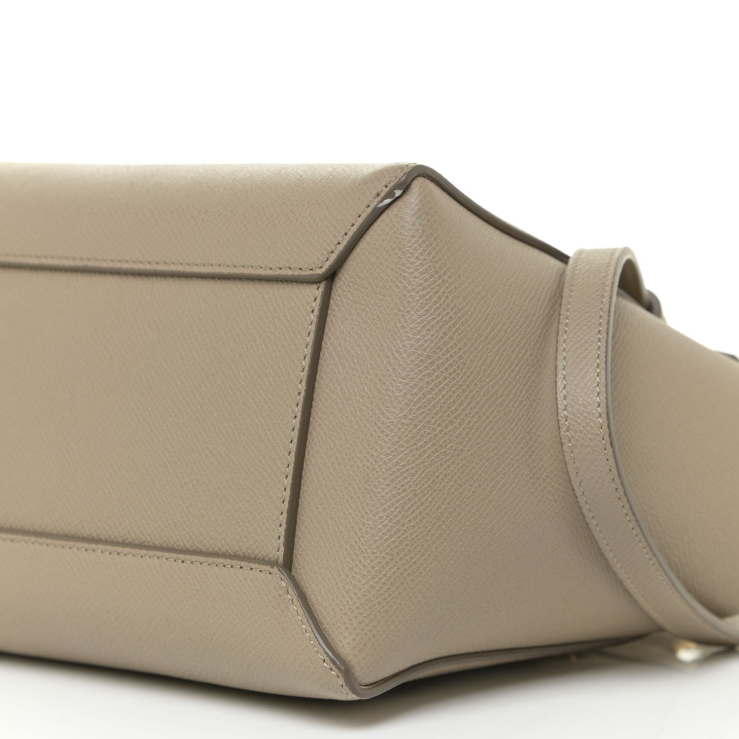 Celine Grained Calfskin Mini Belt Bag Dune 9 of 15