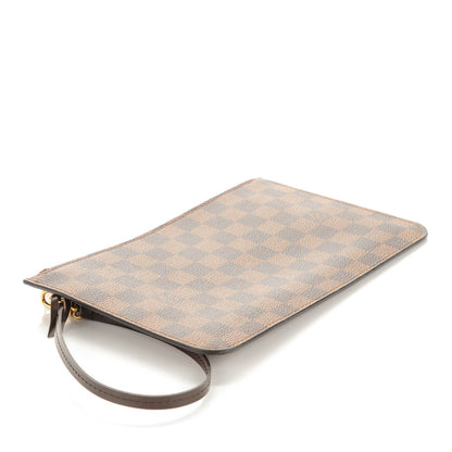 Louis Vuitton Damier Ebene Neverfull MM GM Pochette 4 of 7
