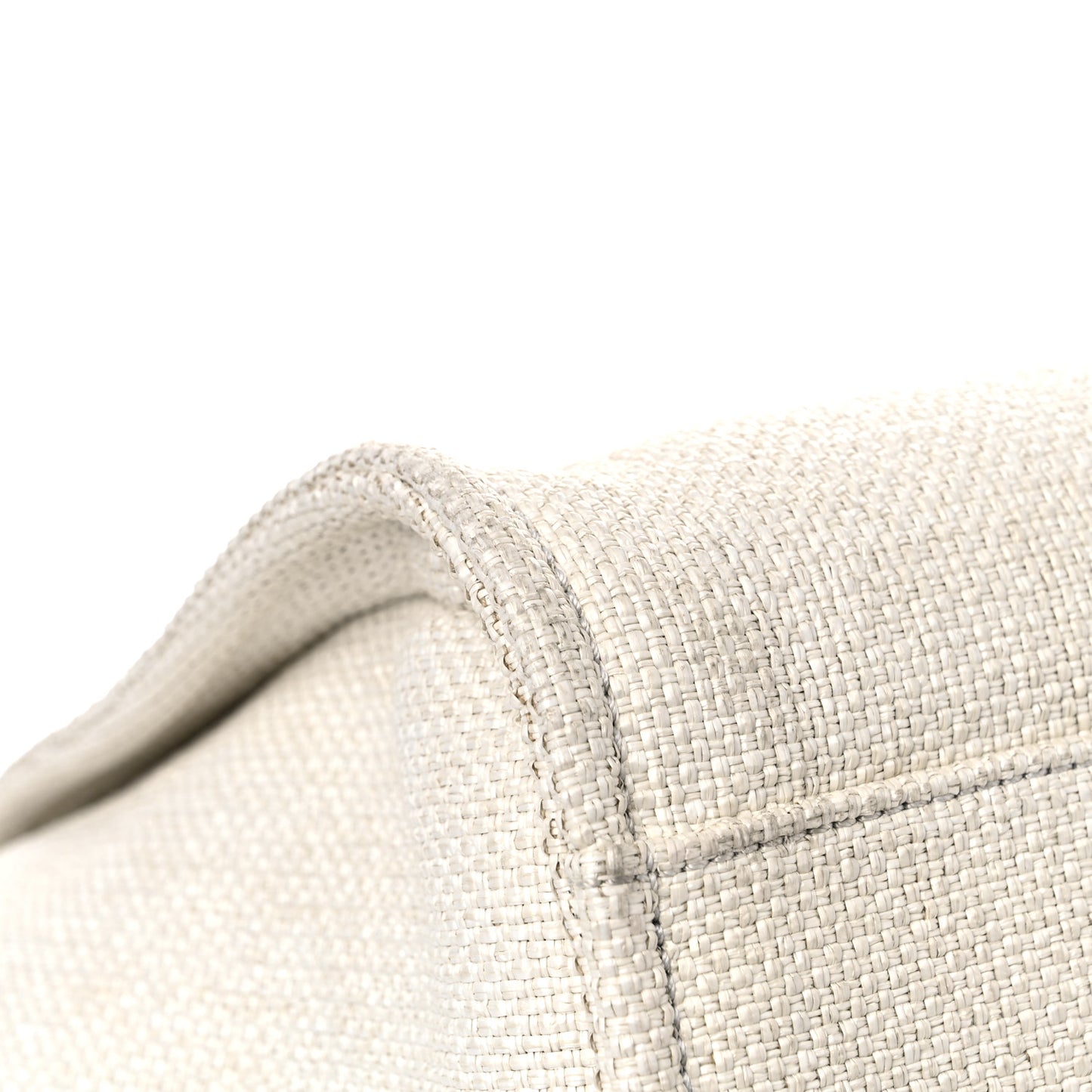 Woven Straw Raffia Medium Deauville Tote White Navy