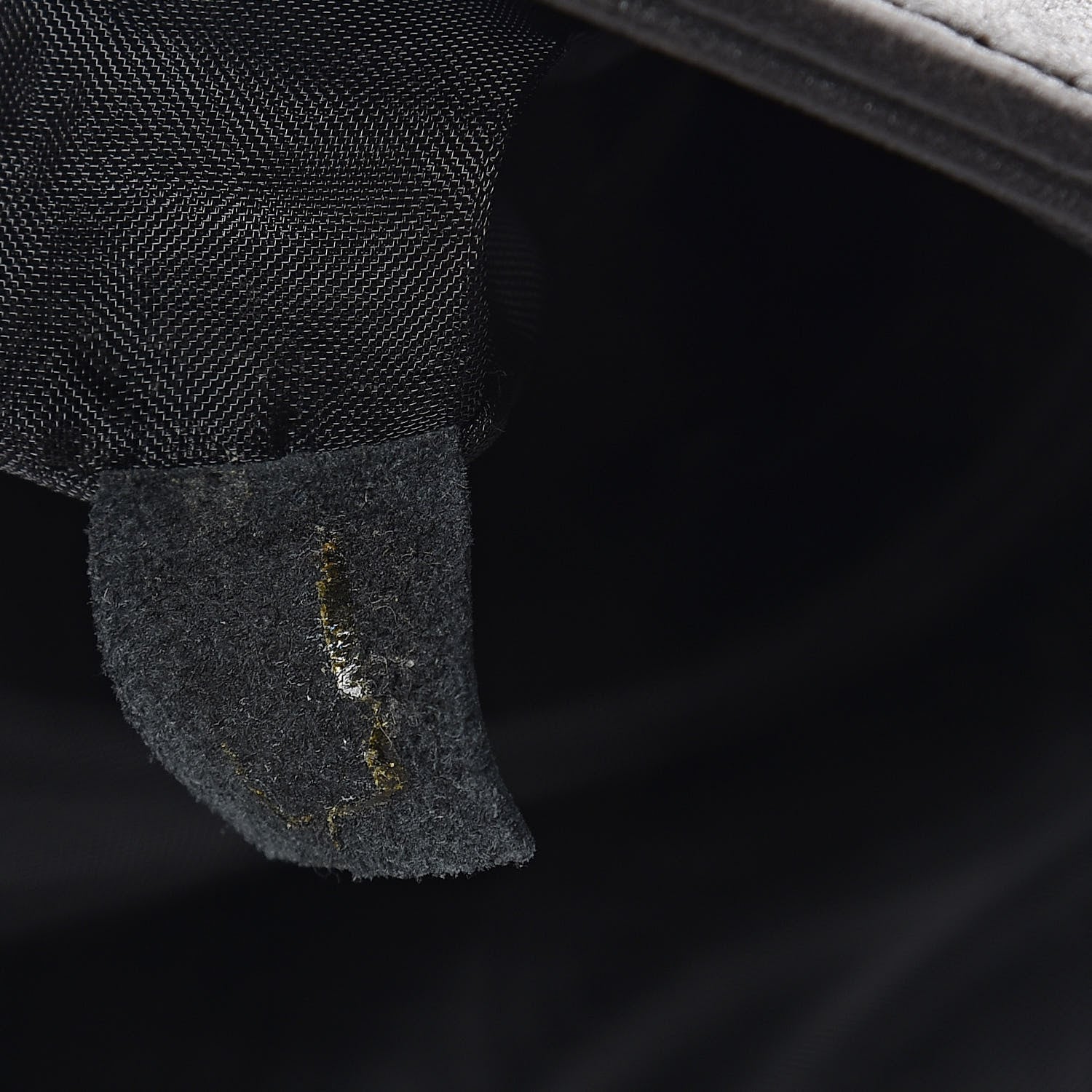 Chanel Calfskin Mesh Hidden Sequin CC Tote Black 7 of 10