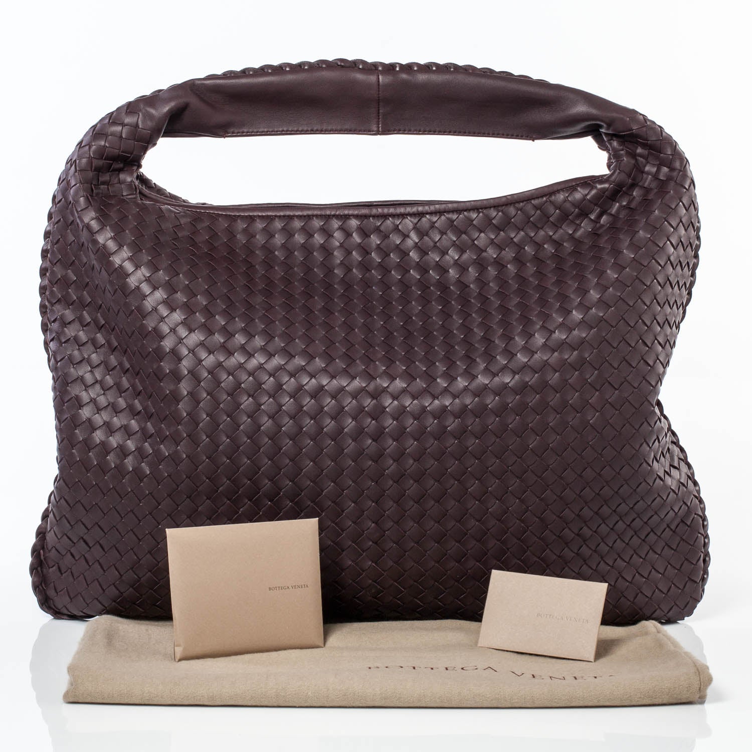 Bottega Veneta Woven Maxi Veneta Ebano 9 of 9