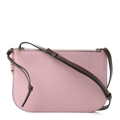 Loewe Calfskin Gate Double Zip Pouch Crossbody Pastel Pink 1 of 9