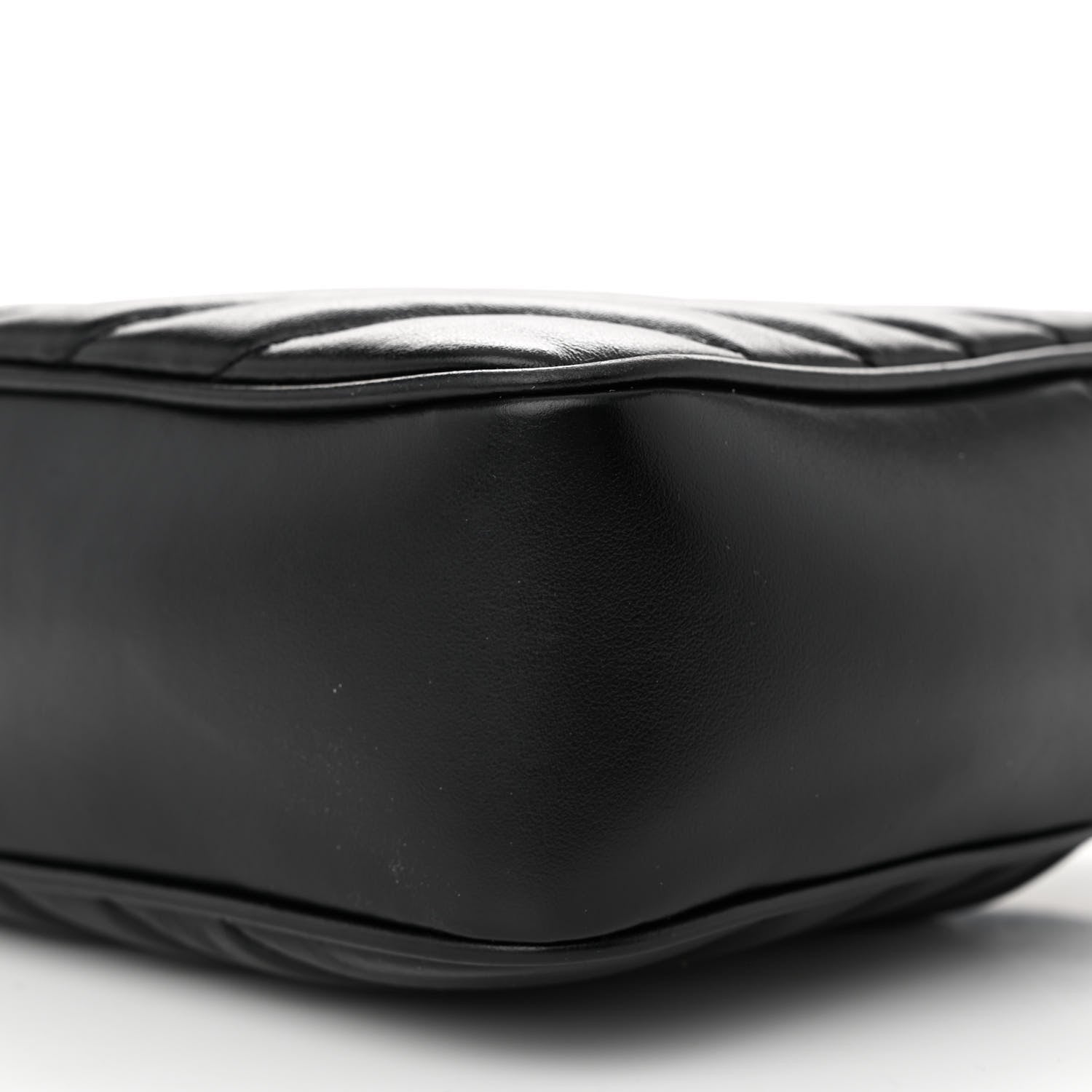 Saint Laurent Calfskin Matelasse Monogram Monochrome Lou Camera Bag Black 10 of 12