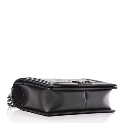 Chanel Calfskin Quilted New Medium Boy Flap Black 4 of 11