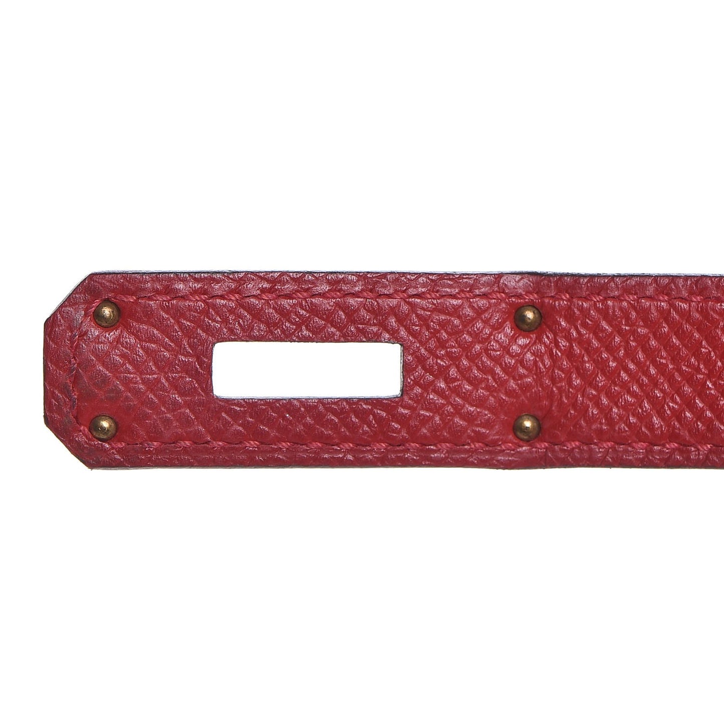 Epsom Birkin 35 Rouge Casaque
