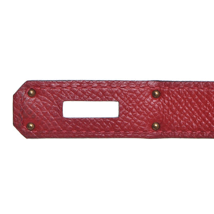Hermes Epsom Birkin 35 Rouge Casaque 25 of 32