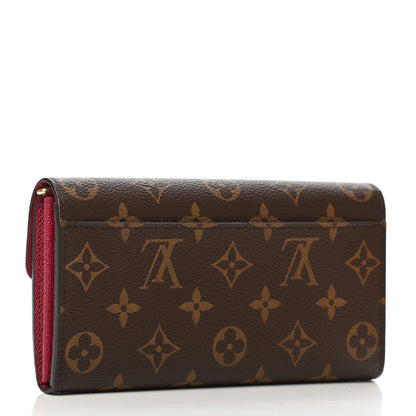 Louis Vuitton Monogram Sarah Wallet NM Fuchsia 3 of 9