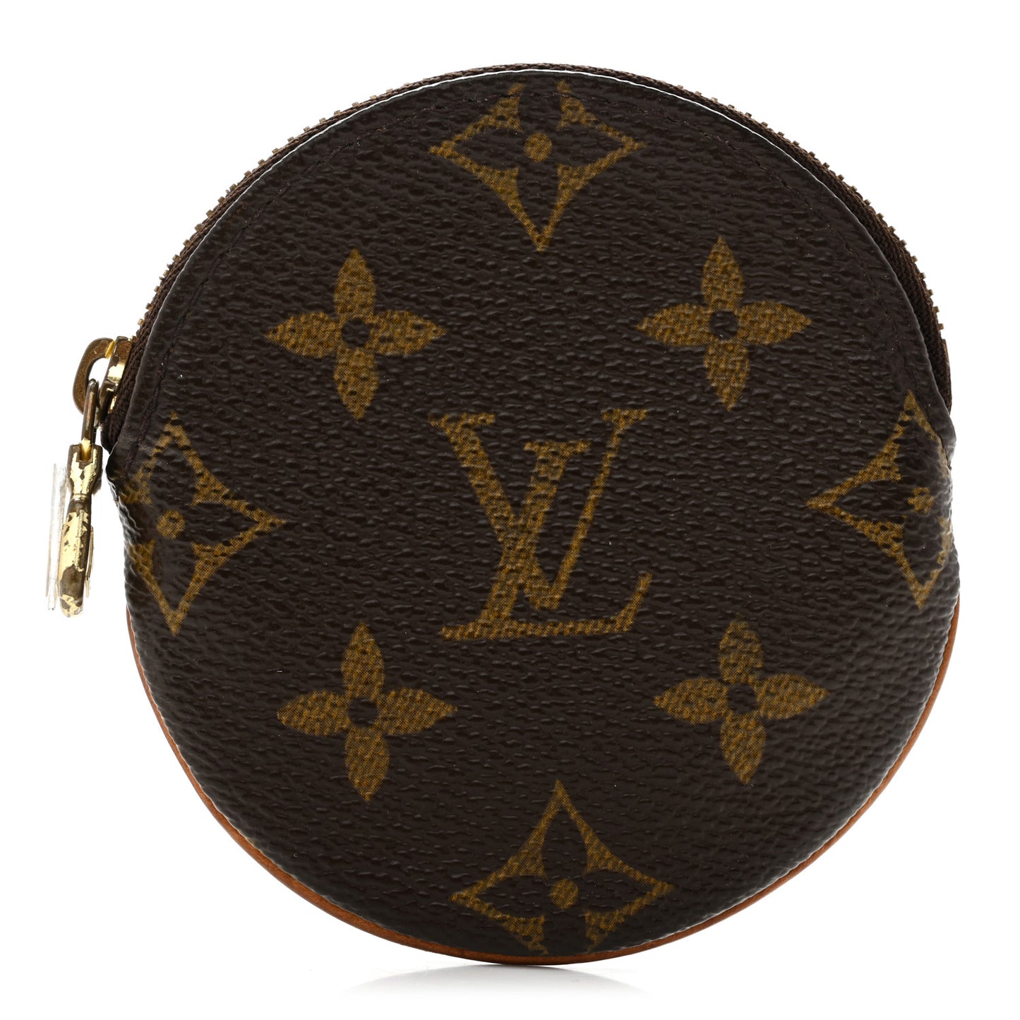 Monogram Round Coin Purse
