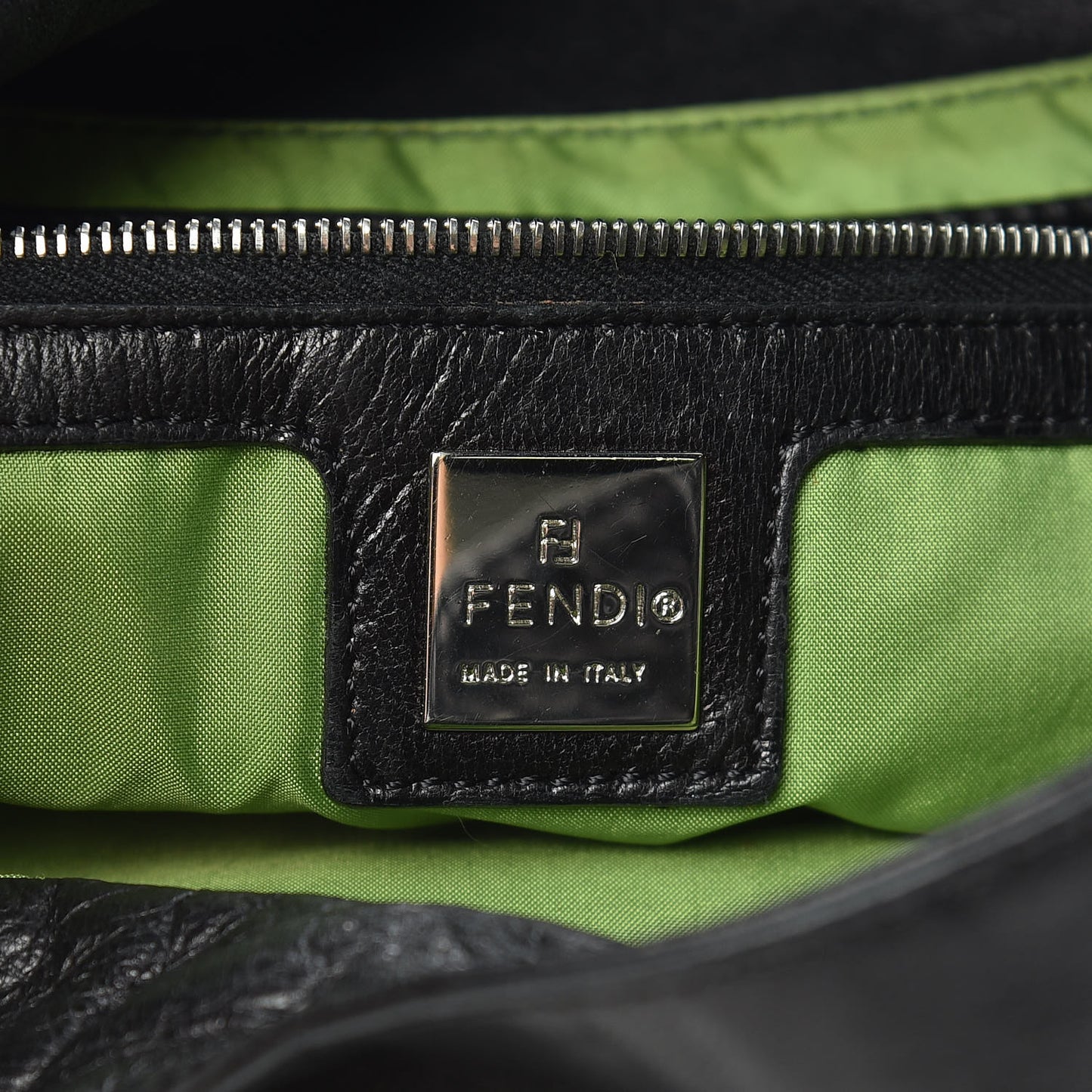 Calfskin Big Forever Mama Baguette Black