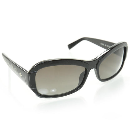 Louis Vuitton Obsession PM Sunglasses Black Glitter 1 of 7
