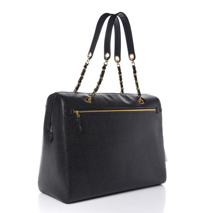Chanel Caviar Carrying Case Black 3 of 10