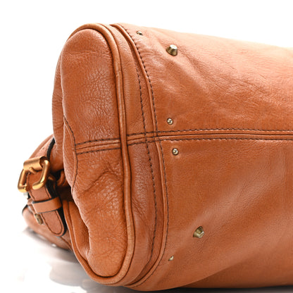 Chloe Calfskin Medium Paddington Satchel Tan 8 of 9
