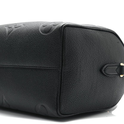 Louis Vuitton Empreinte Monogram Giant Speedy Bandouliere 20 Black 8 of 10