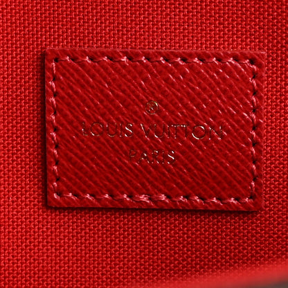 Louis Vuitton Damier Ebene Pochette Felicie Chain Wallet 7 of 14