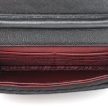 Chanel Caviar Quilted Wallet on Chain WOC Black 5 of 12