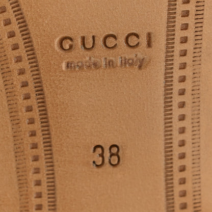 Gucci Vitello Vernice Soft Womens Jordaan Loafers 38 New Ivoire 8 of 10
