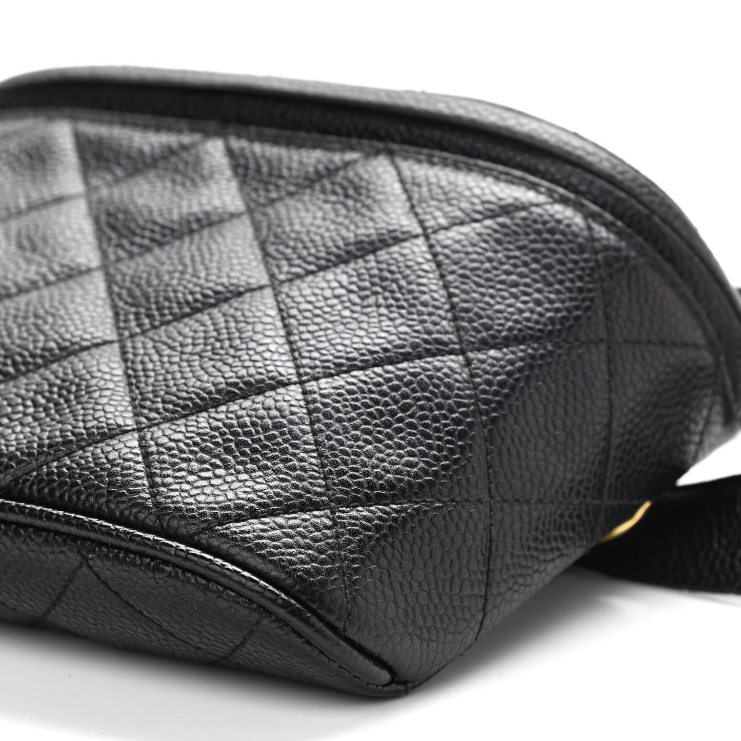 Caviar Quilted Belt Bag 75 30 Black