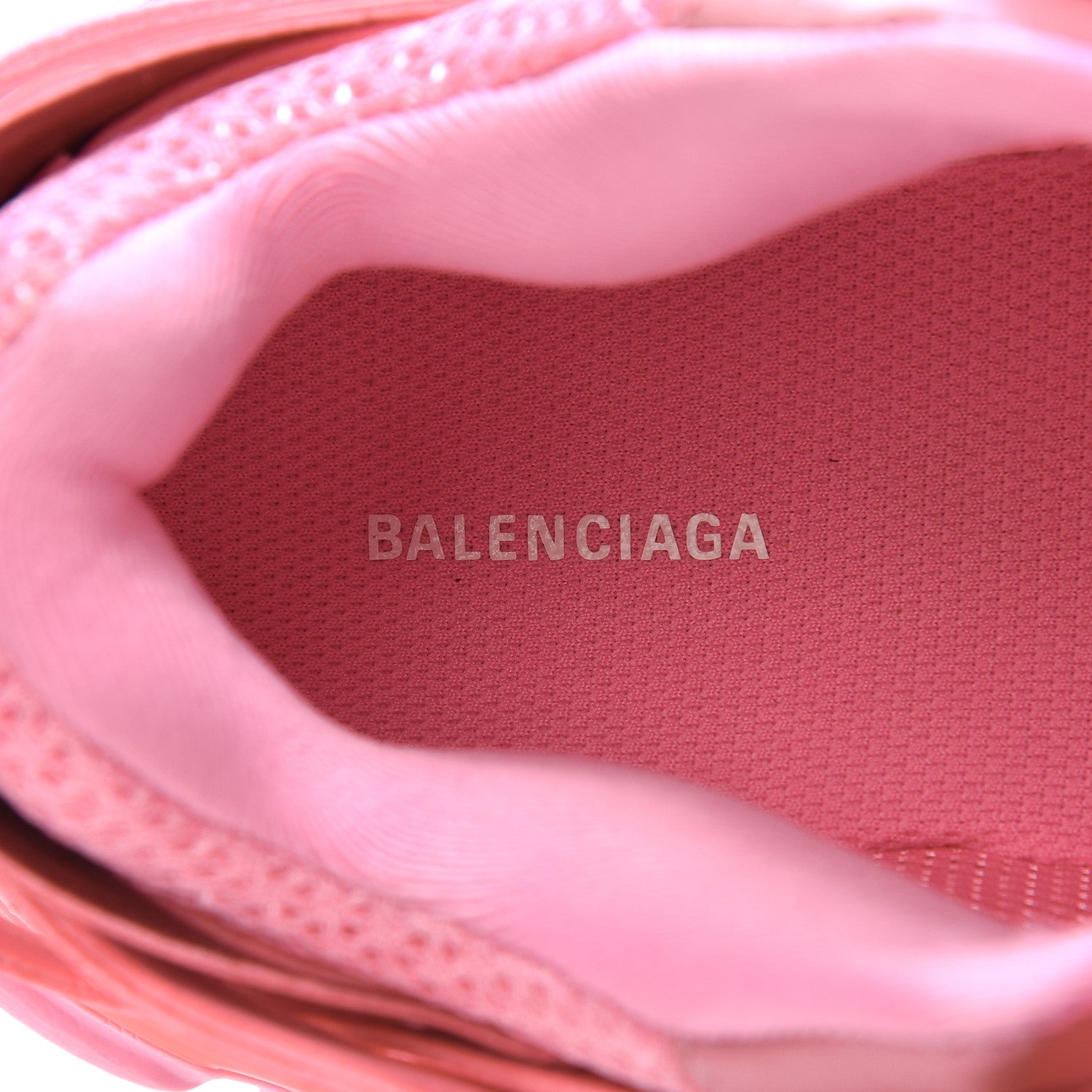 Balenciaga Mesh Nylon Womens Track Sneakers 37 Pink 7 of 21