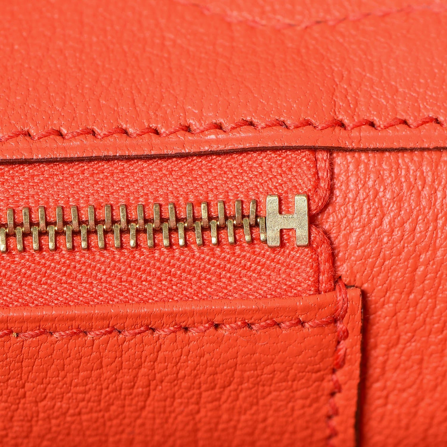 Hermes Togo Birkin 30 Orange Poppy 29 of 32