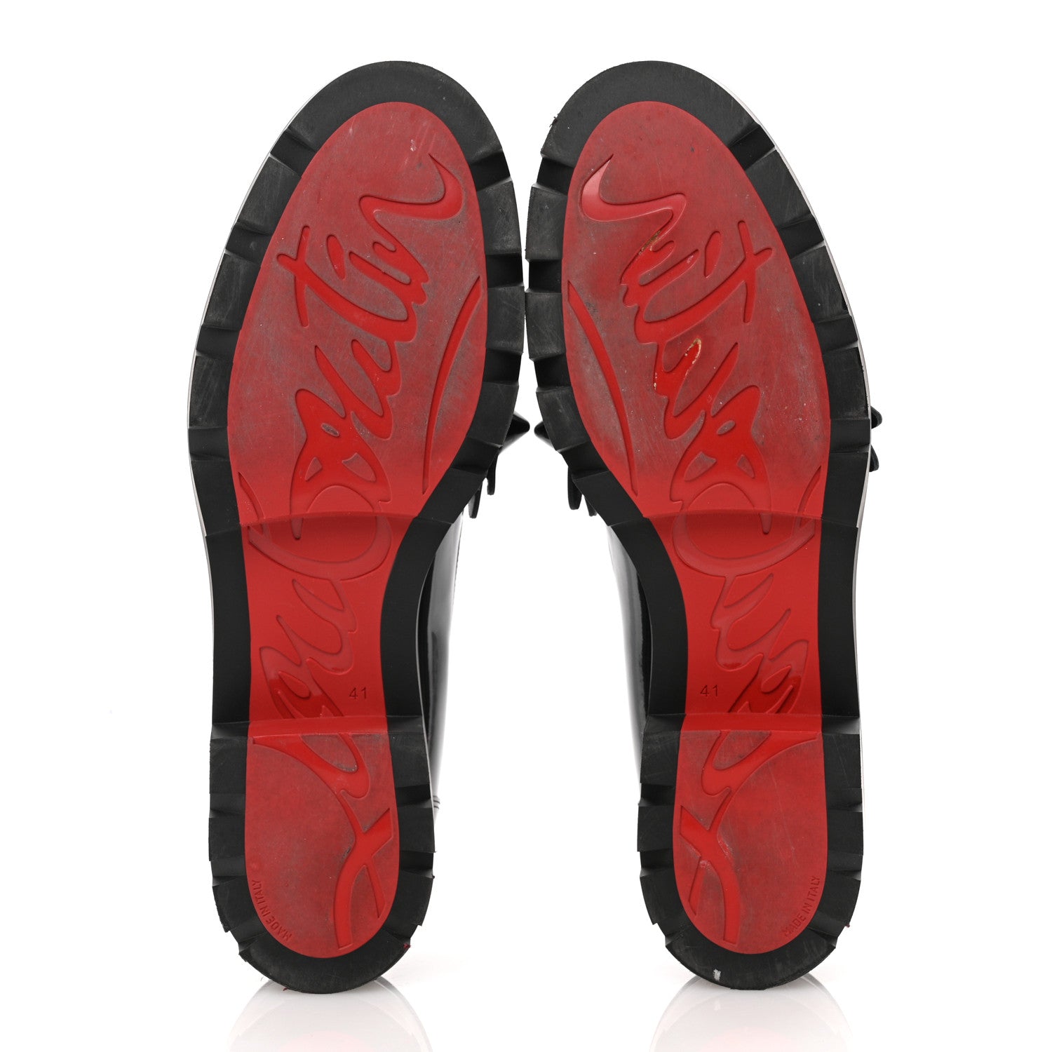 Christian Louboutin Patent Daisy Loafers 41 Black 6 of 10