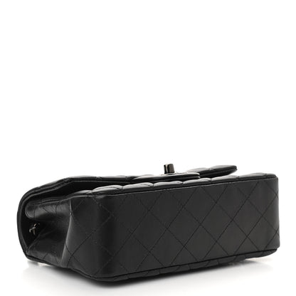Chanel Lambskin Quilted Mini Rectangular Flap So Black 4 of 11