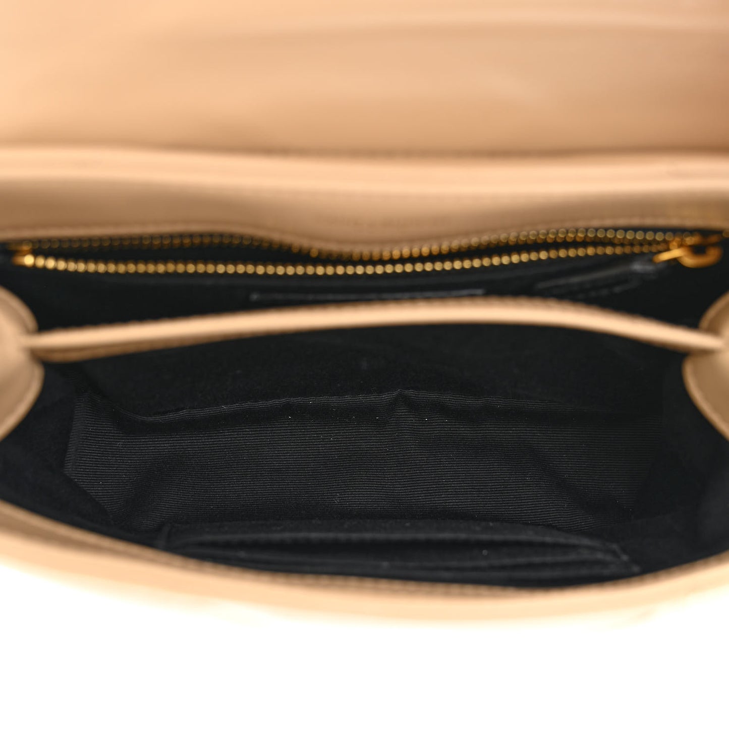 Calfskin Y Quilted Monogram Toy Loulou Crossbody Bag Dark Beige