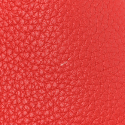 Hermes Taurillon Clemence Double Sens 45 Reversible Tote Rubis Bougainvillea 18 of 19